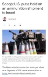 Bden puts a hold on weapons for Israel.webp