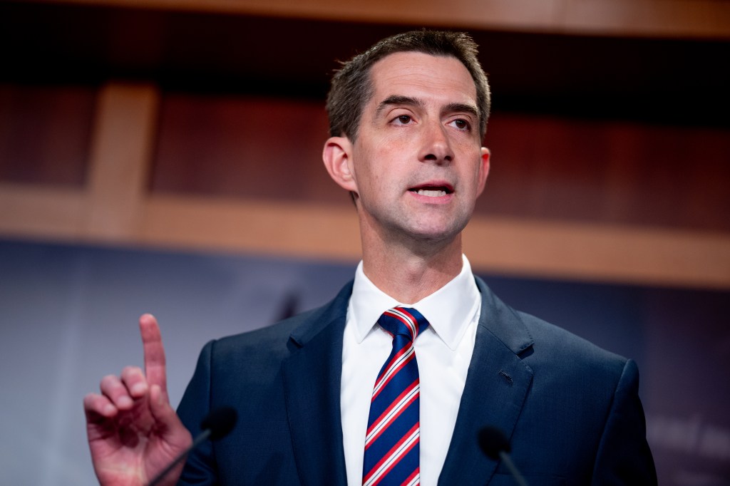 Sen. Tom Cotton had asked Clarke in a questionnaire if she had ever been arrested, which she responded No.